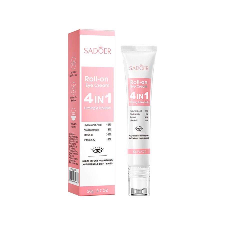 Roll-on Eye Cream 4 en 1 – Rejuvenece tu mirada en segundos